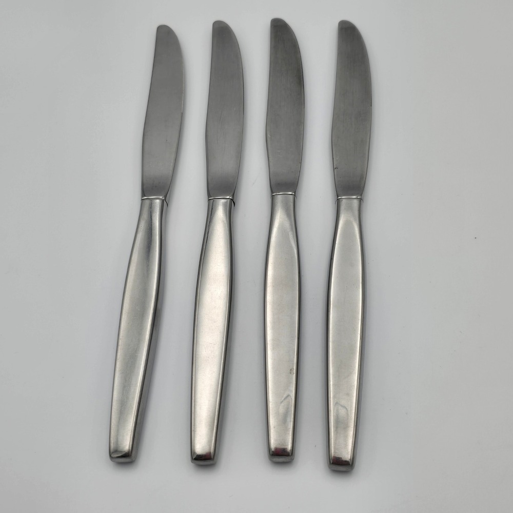 Oneida Community Frostfire Dinner Knives Set Of 4 Stainless Flatware